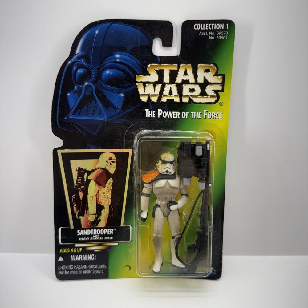 Star Wars POTF Sandtrooper Action Figure 1996 Kenner Collection 1 MOC Vintage